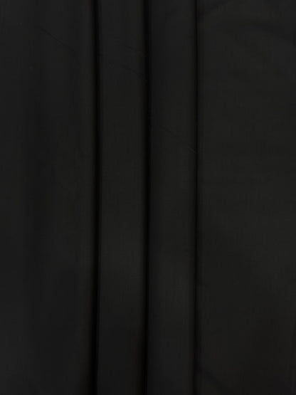 Black Wash & Wear Unstitched Gents Suit – Premium Quality Fabric for Men